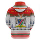 Namibia Christmas Hoodie Coat of Arm National Flag Motif - African Pride