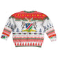 Namibia Christmas Kid Ugly Christmas Sweater Coat of Arm National Flag Motif - African Pride