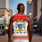 Namibia Christmas Men Tank Top Coat of Arm National Flag Motif - African Pride