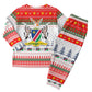 Namibia Christmas Pajama Set Coat of Arm National Flag Motif - African Pride