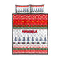 Namibia Christmas Quilt Bed Set Coat of Arm National Flag Motif - African Pride
