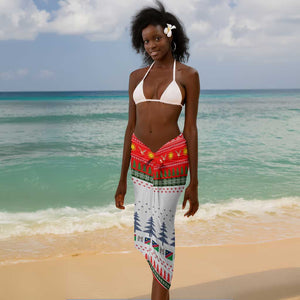 Namibia Christmas Sarong Coat of Arm National Flag Motif - African Pride