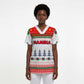 Namibia Christmas Scrub Top Coat of Arm National Flag Motif - African Pride