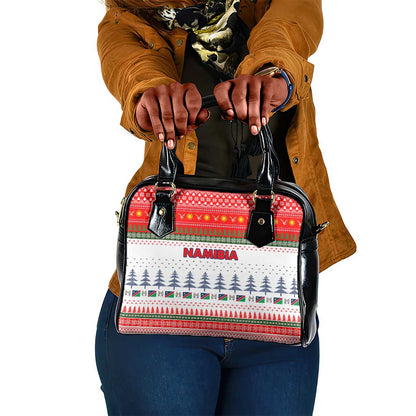 Namibia Christmas Shoulder Handbag Coat of Arm National Flag Motif - African Pride