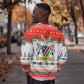 Namibia Christmas Sweatshirt Coat of Arm National Flag Motif - African Pride