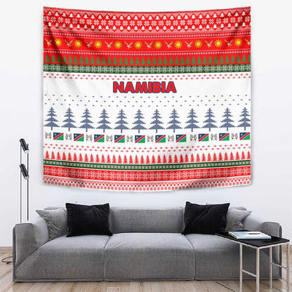 Namibia Christmas Tapestry Coat of Arm National Flag Motif - African Pride