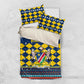 Namibia Christmas Bedding Set Coat of Arms and Flag Map Motif - African Pride