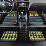Namibia Christmas Car Mats Coat of Arms and Flag Map Motif - African Pride