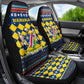 Namibia Christmas Car Seat Cover Coat of Arms and Flag Map Motif - African Pride