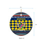 Namibia Christmas Ceramic Ornament Coat of Arms and Flag Map Motif - African Pride