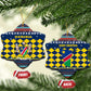Namibia Christmas Ceramic Ornament Coat of Arms and Flag Map Motif - African Pride