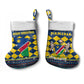Namibia Christmas Stocking Coat of Arms and Flag Map Motif - African Pride