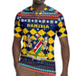 Namibia Christmas Rugby Jersey Coat of Arms and Flag Map Motif - African Pride