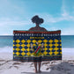 Namibia Christmas Sarong Coat of Arms and Flag Map Motif - African Pride
