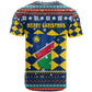 Namibia Christmas T shirt Coat of Arms and Flag Map Motif - African Pride