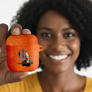 W.E.B. Du Bois Tribute AirPods Case W.E.B. Du Bois Tribute - African Pride