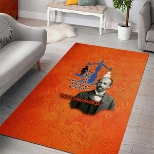 W.E.B. Du Bois Tribute Area Rug W.E.B. Du Bois Tribute - African Pride