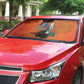 W.E.B. Du Bois Tribute Auto Sun Shade W.E.B. Du Bois Tribute - African Pride