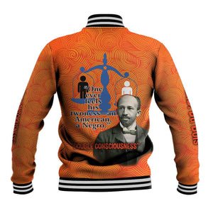 W.E.B. Du Bois Tribute Baseball Jacket W.E.B. Du Bois Tribute - African Pride