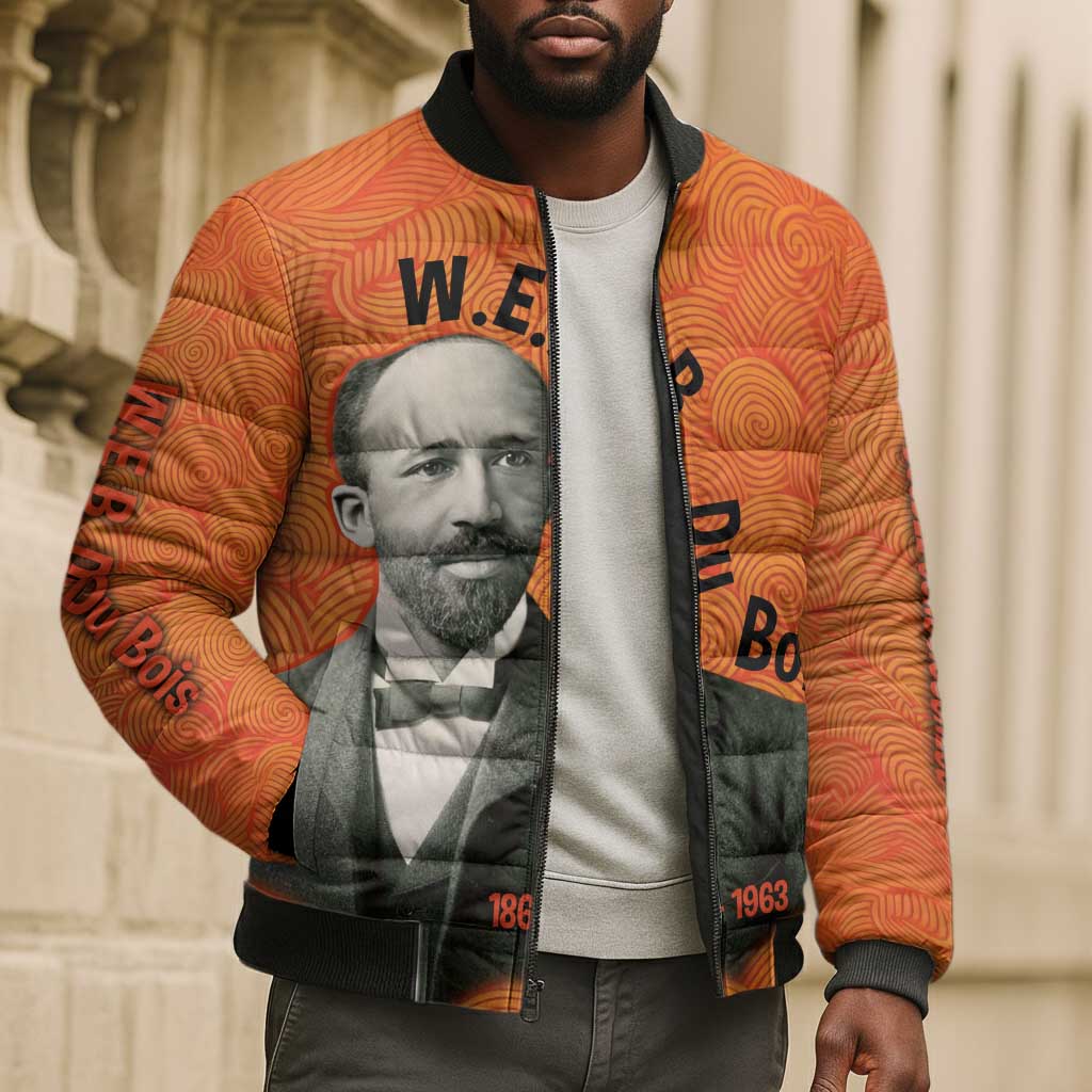 W.E.B. Du Bois Tribute Bomber Puffer Jacket W.E.B. Du Bois Tribute - African Pride