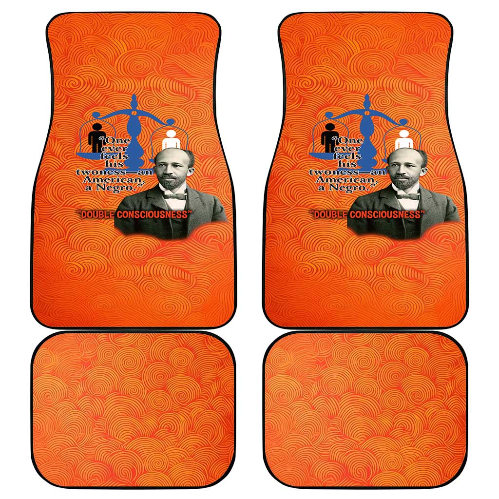 W.E.B. Du Bois Tribute Car Mats W.E.B. Du Bois Tribute - African Pride
