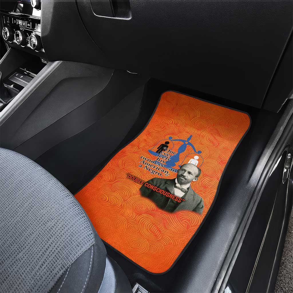 W.E.B. Du Bois Tribute Car Mats W.E.B. Du Bois Tribute - African Pride