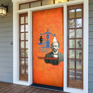 W.E.B. Du Bois Tribute Door Cover W.E.B. Du Bois Tribute - African Pride