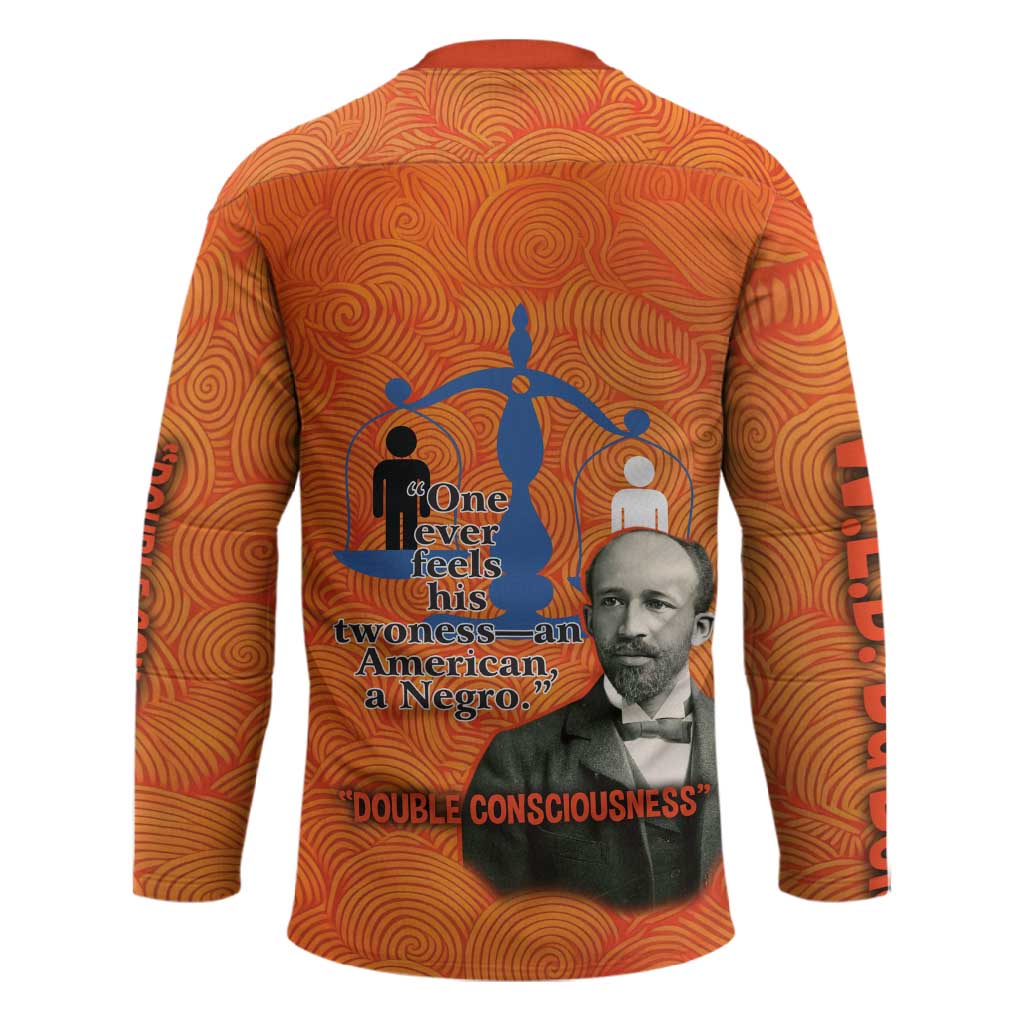 W.E.B. Du Bois Tribute Hockey Jersey W.E.B. Du Bois Tribute - African Pride