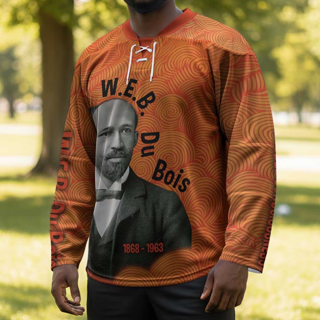 W.E.B. Du Bois Tribute Hockey Jersey W.E.B. Du Bois Tribute - African Pride