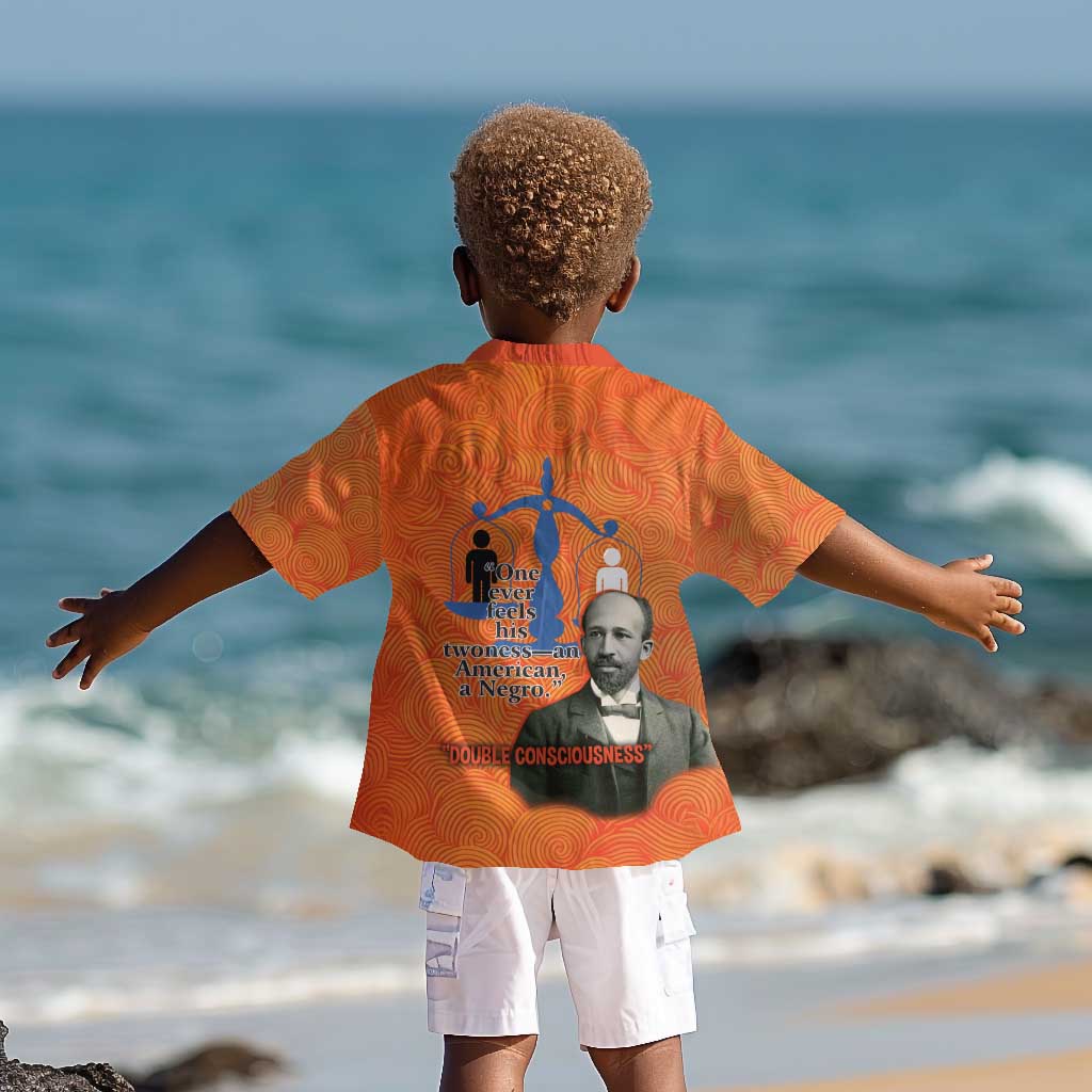 W.E.B. Du Bois Tribute Kid Hawaiian Shirt W.E.B. Du Bois Tribute TS04