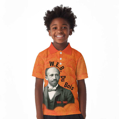 W.E.B. Du Bois Tribute Kid Polo Shirt W.E.B. Du Bois Tribute TS04
