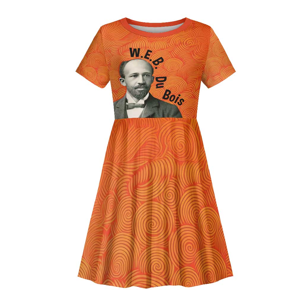 W.E.B. Du Bois Tribute Kid Short Sleeve Dress W.E.B. Du Bois Tribute TS04