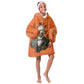 W.E.B. Du Bois Tribute Kid Wearable Blanket Hoodie W.E.B. Du Bois Tribute - African Pride