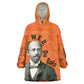 W.E.B. Du Bois Tribute Kid Wearable Blanket Hoodie W.E.B. Du Bois Tribute - African Pride