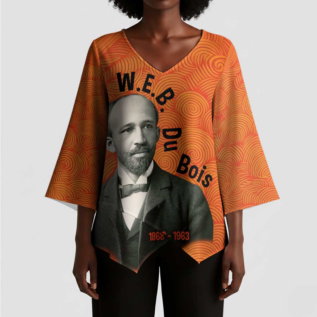 W.E.B. Du Bois Tribute Kimono Sleeve Blouse W.E.B. Du Bois Tribute - African Pride