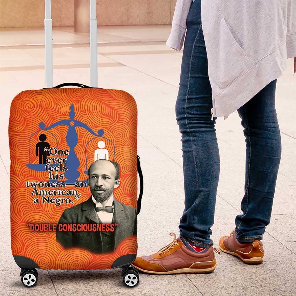 W.E.B. Du Bois Tribute Luggage Cover W.E.B. Du Bois Tribute - African Pride