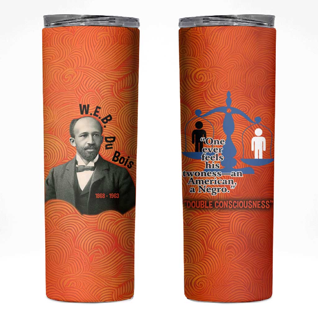 W.E.B. Du Bois Tribute Skinny Tumbler W.E.B. Du Bois Tribute - African Pride
