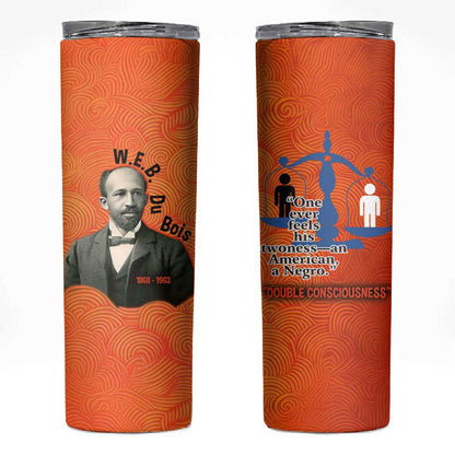 W.E.B. Du Bois Tribute Skinny Tumbler W.E.B. Du Bois Tribute - African Pride