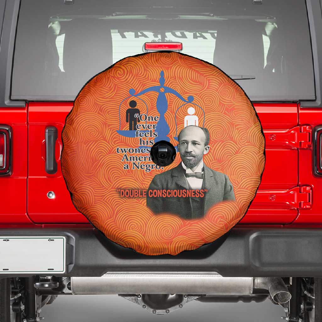 W.E.B. Du Bois Tribute Spare Tire Cover W.E.B. Du Bois Tribute - African Pride