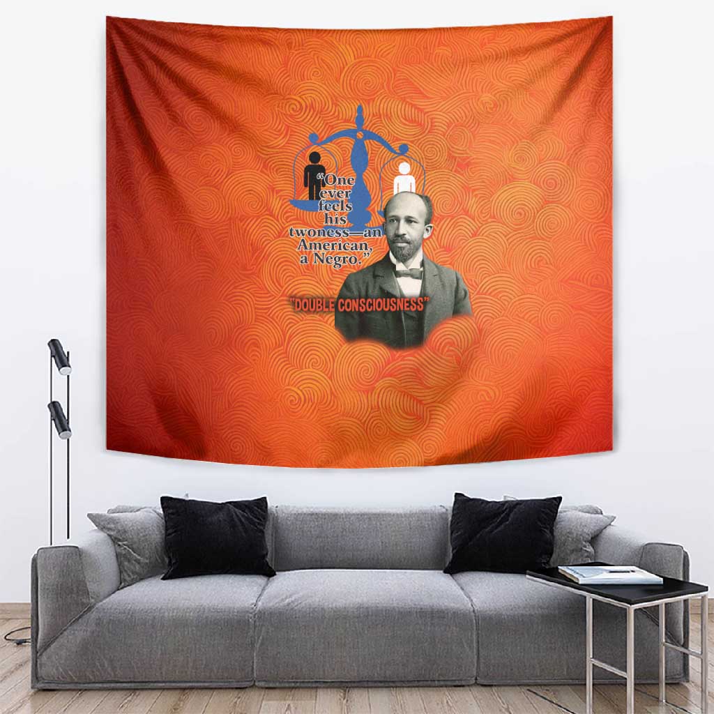 W.E.B. Du Bois Tribute Tapestry W.E.B. Du Bois Tribute - African Pride