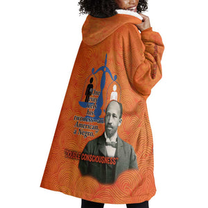 W.E.B. Du Bois Tribute Wearable Blanket Hoodie W.E.B. Du Bois Tribute - African Pride