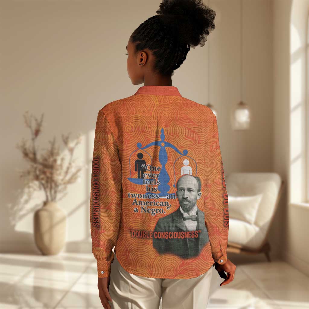 W.E.B. Du Bois Tribute Women Casual Shirt W.E.B. Du Bois Tribute - African Pride