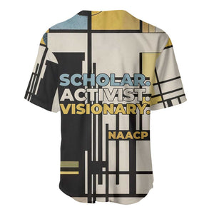 W.E.B. Du Bois Education is Liberation Baseball Jersey Scholar, Activist, Visionary Tribute Design TS04
