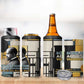 W.E.B. Du Bois Education is Liberation 4 in 1 Can Cooler Tumbler Scholar, Activist, Visionary Tribute Design - African Pride