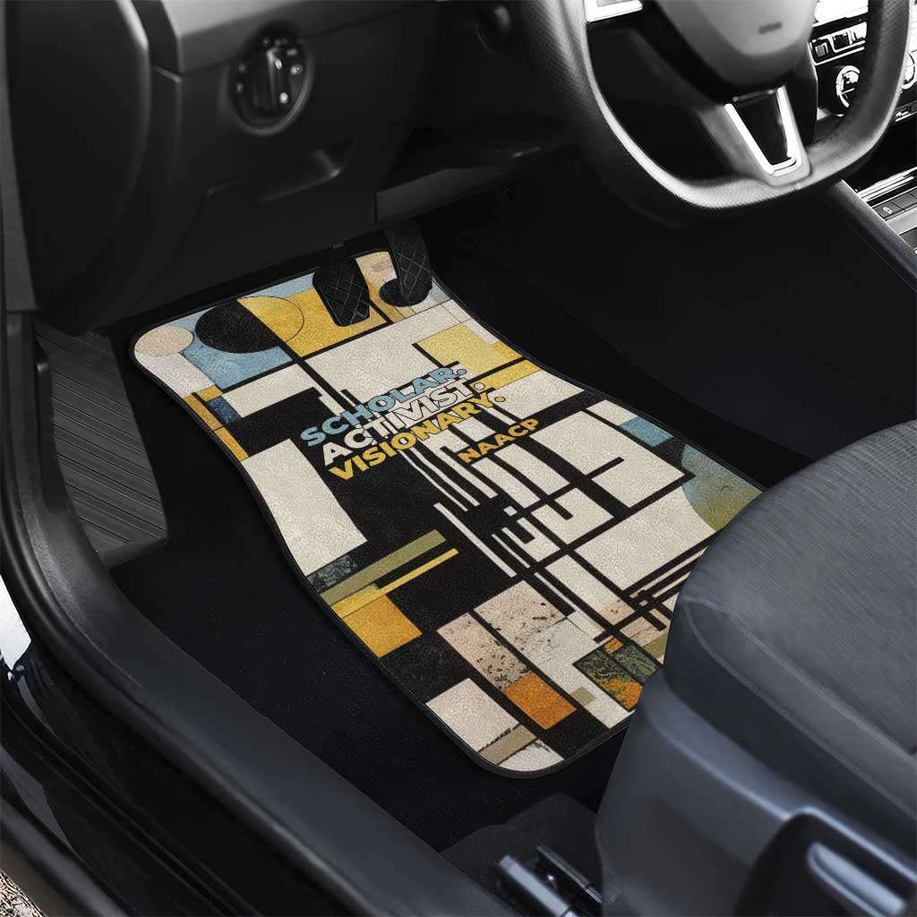 W.E.B. Du Bois Education is Liberation Car Mats Scholar, Activist, Visionary Tribute Design - African Pride