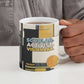 W.E.B. Du Bois Education is Liberation Ceramic Mug Scholar, Activist, Visionary Tribute Design - African Pride