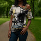 W.E.B. Du Bois Education is Liberation Cross Shoulder Shirt Scholar, Activist, Visionary Tribute Design - African Pride