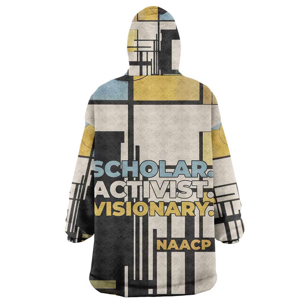 W.E.B. Du Bois Education is Liberation Kid Wearable Blanket Hoodie Scholar, Activist, Visionary Tribute Design - African Pride