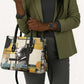 W.E.B. Du Bois Education is Liberation Leather Bag Scholar, Activist, Visionary Tribute Design - African Pride
