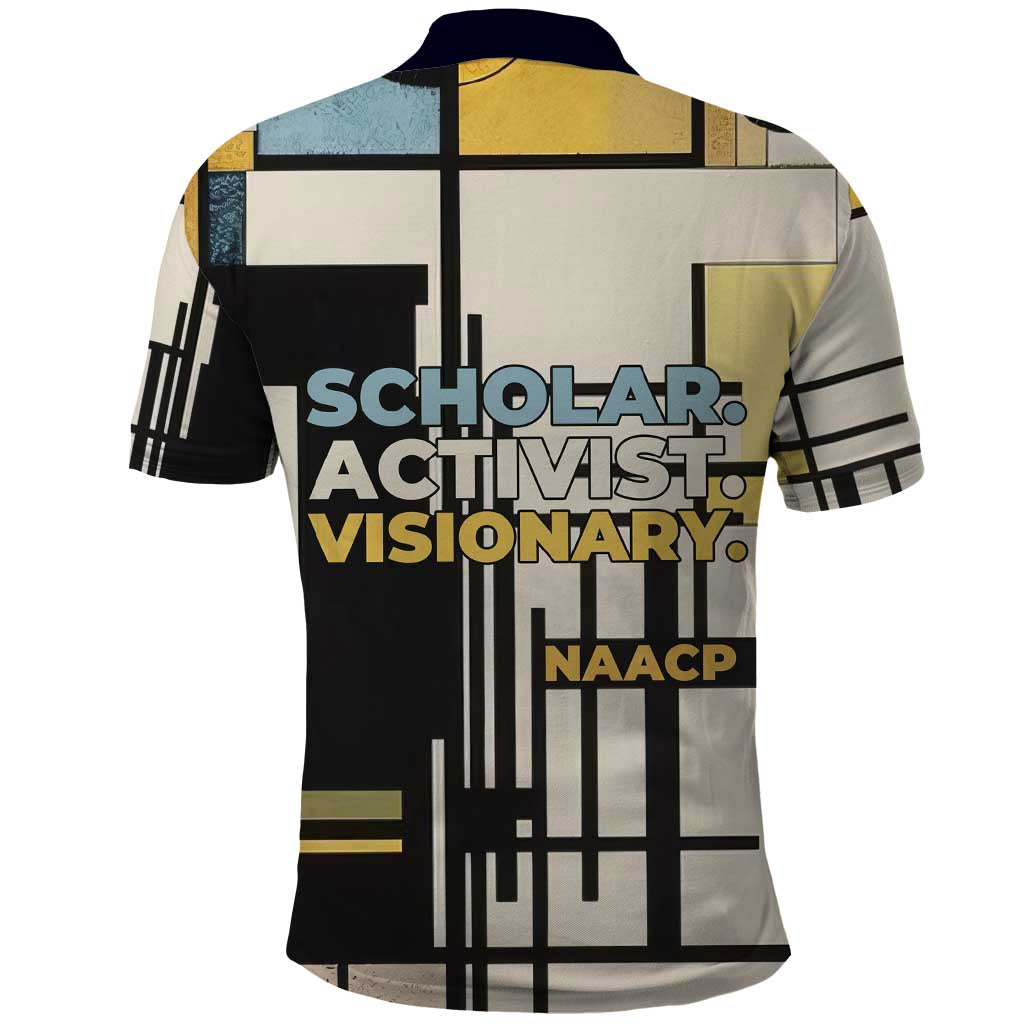 W.E.B. Du Bois Education is Liberation Polo Shirt Scholar, Activist, Visionary Tribute Design TS04